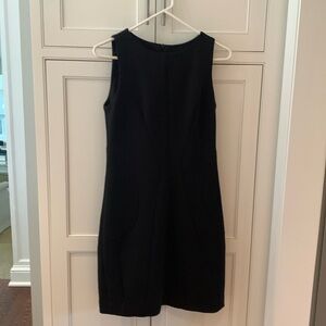 Anne Fontaine dress, quilted black fabric size 40